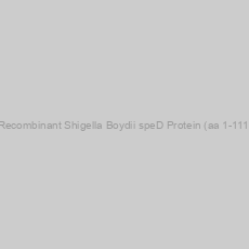 Image of Recombinant Shigella Boydii speD Protein (aa 1-111)